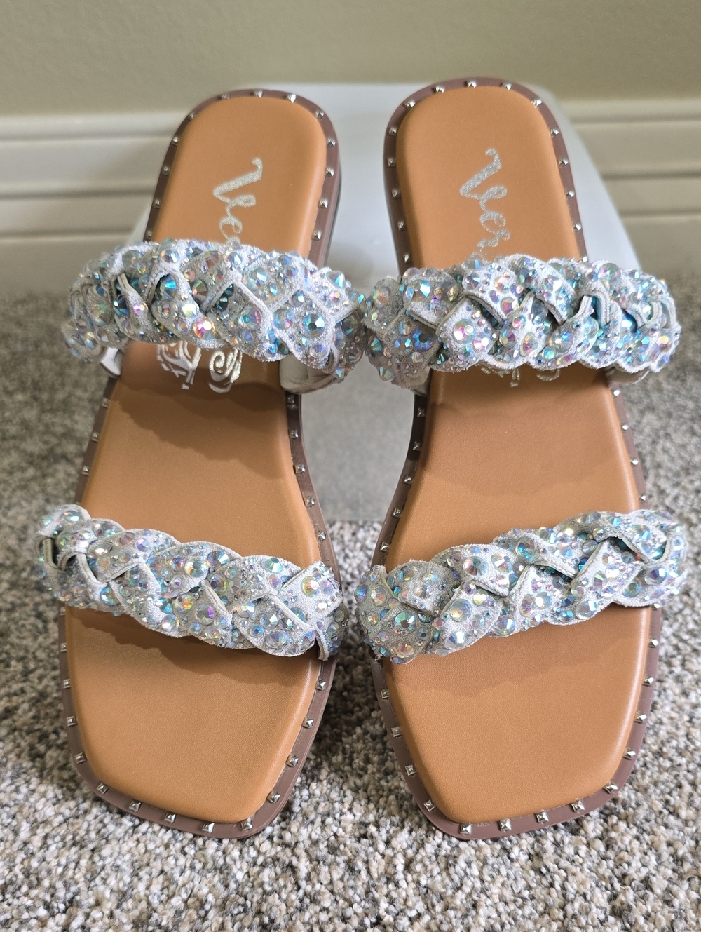Very G Twisty 2 Jeweled Sandals